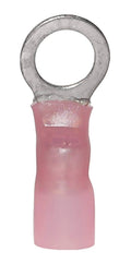 8 AWG 3/8" Heat Shrink Ring Terminals, 25 Pack E9614