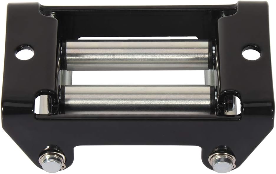 ATV Winch Roller Fairlead 3000-4000 LBs 4-Way Roller Cable Guide Pack of 2 B42914