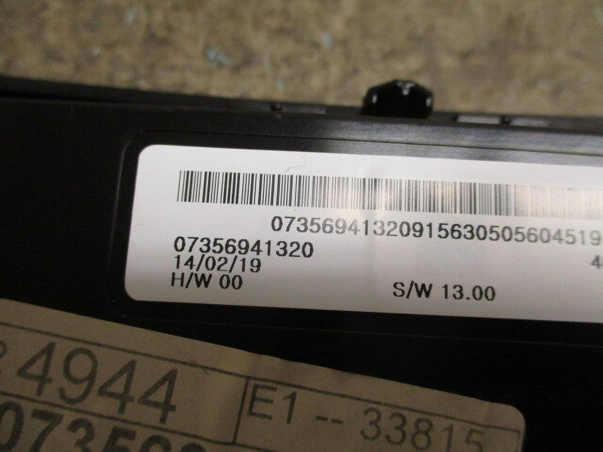 OEM Jeep Renegade Climate Control Heater Temperature Control U5851