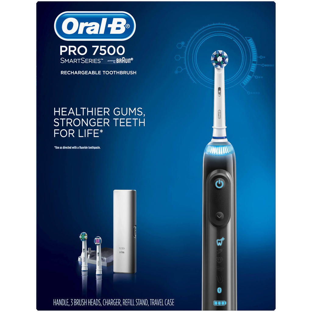 Black Power Rechargeable Electric Toothbrush C6201