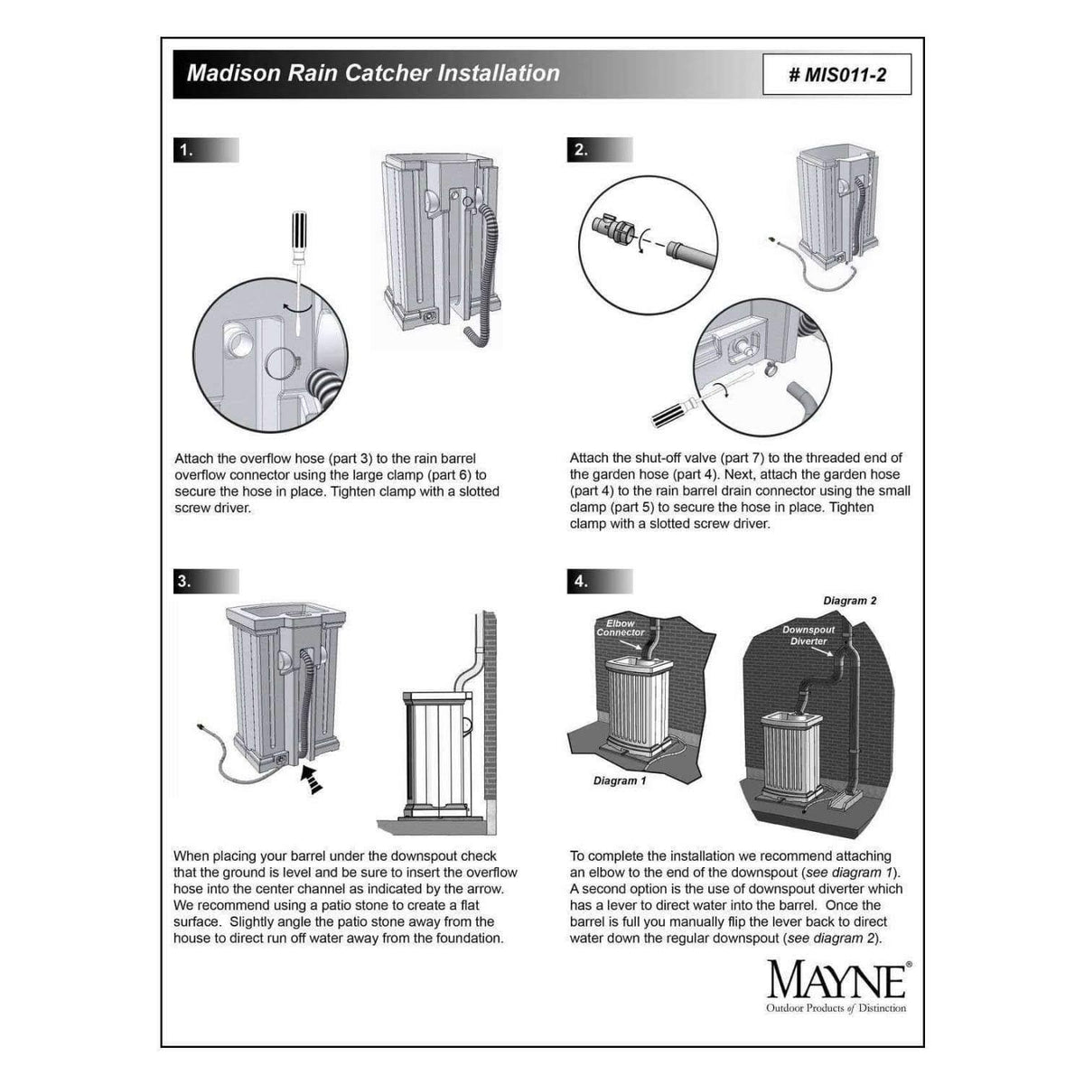 White Rain Catcher H71516
