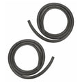 Front Door Seal Weatherstrip Rubber Pair Set Z7814