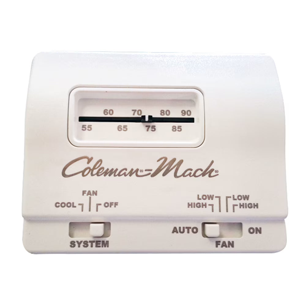 White Wall-Mount Analog Thermostat G91549