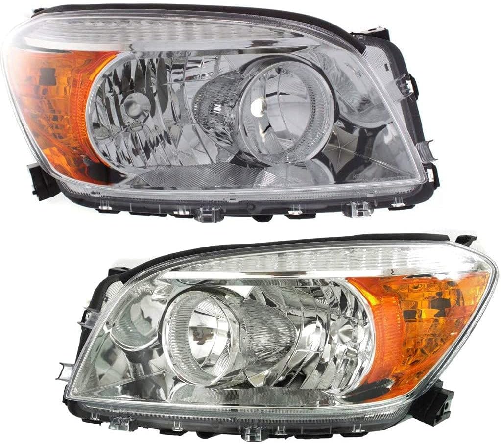 Pair Headlights Assembly Unit for Toyota RAV4 L9345