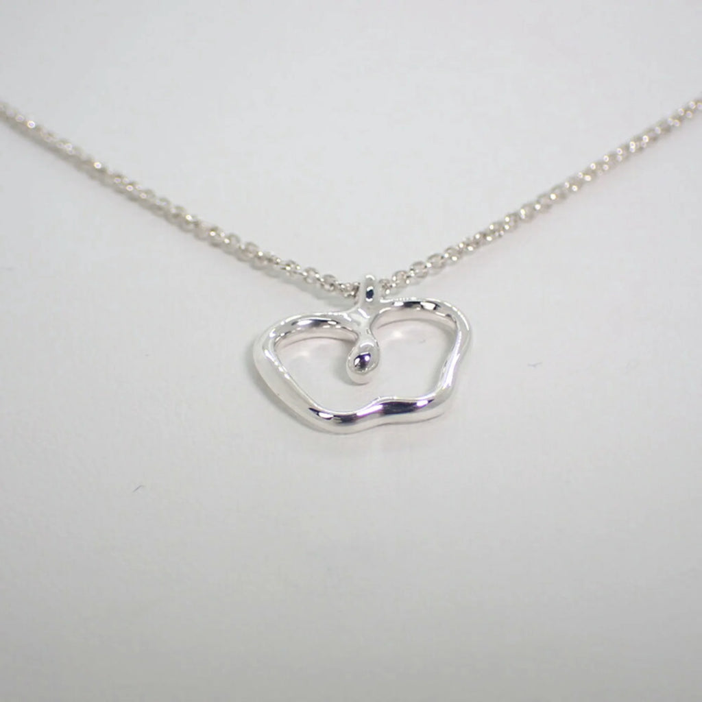 925 Apple Pendant Necklace Q353356
