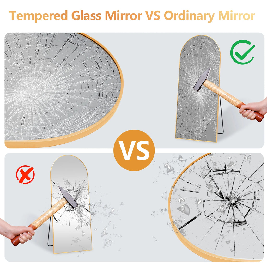 71"x32" Oversized Arch Full Length Mirror S319378