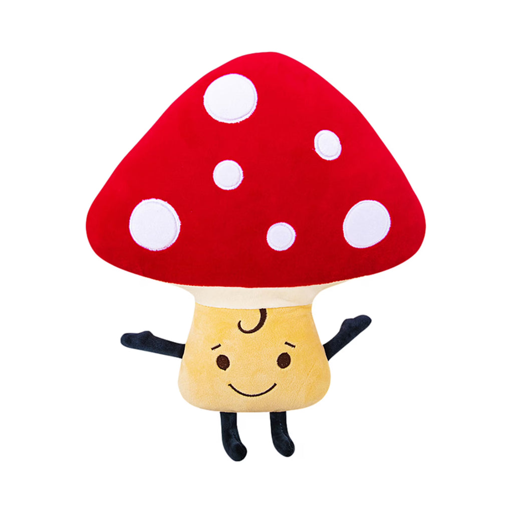 Plush Mushroom Throw Pillow Stuffed Dolls Toys B31141