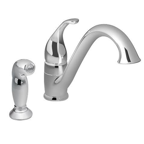 Chrome One Handle Kitchen Faucet E149