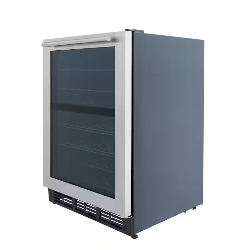 Dual Zone Wine Cooler in Stainless Steel I76112