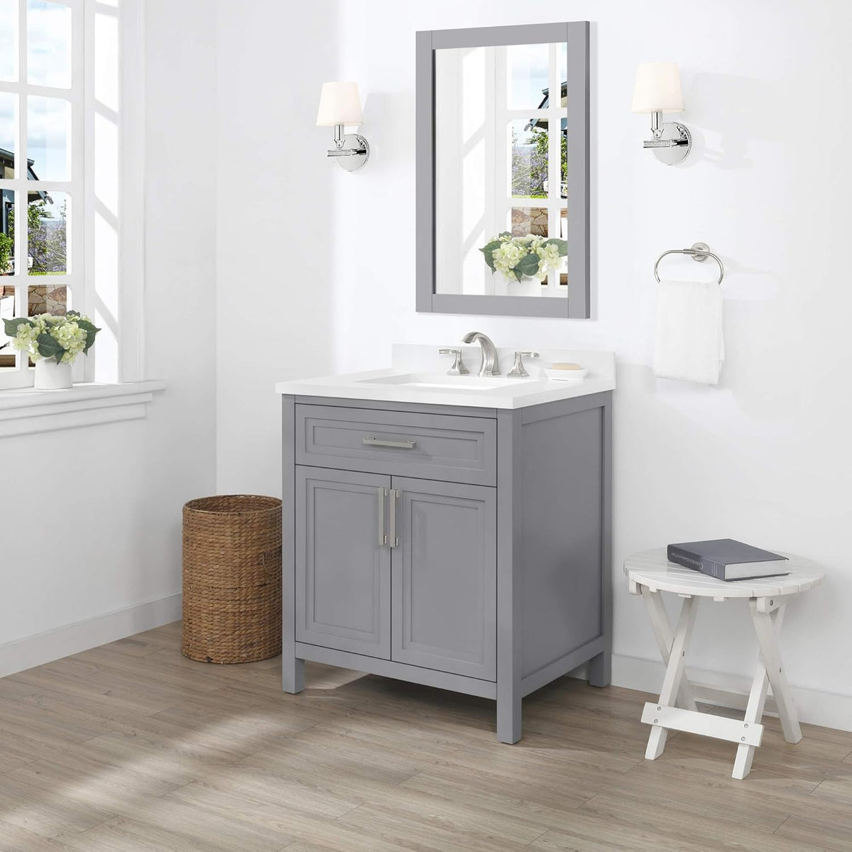 30 in. Single Sink Bathroom Vanity X1197