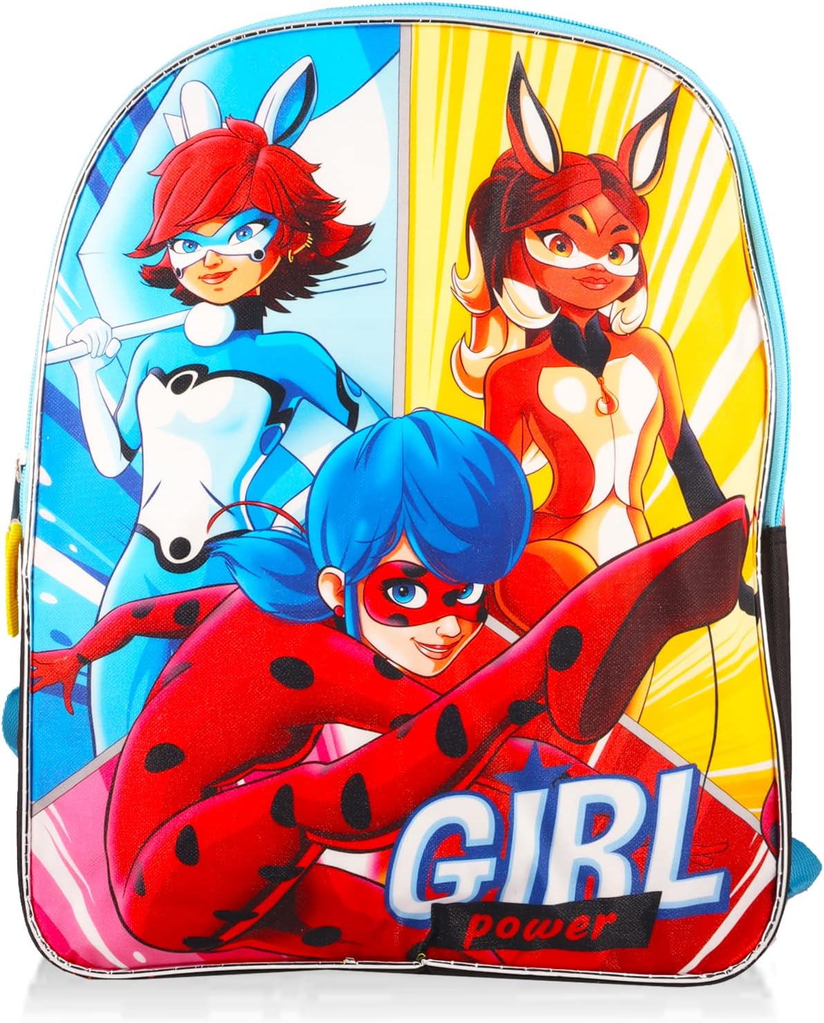 15" Miraculous Ladybug School Bag with Stickers W984