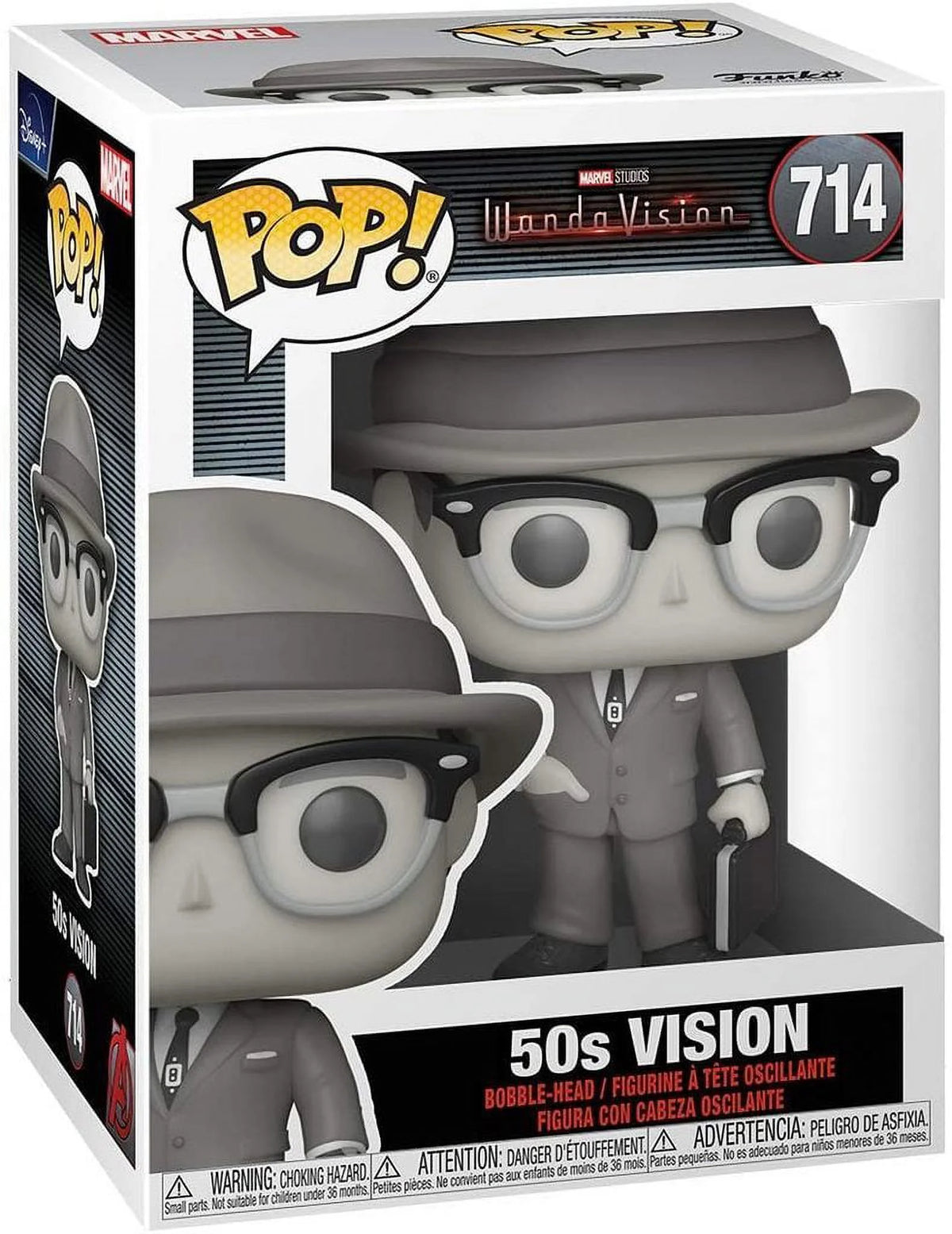 50's Vision Black & White Pop! Vinyl Figure I54621