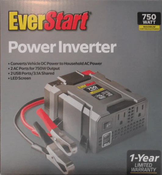 750 Watts Vehicle Power Inverter P529214