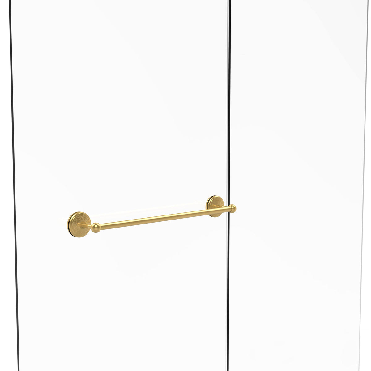 30 inch Antique Copper Shower Door Towel Bar M438