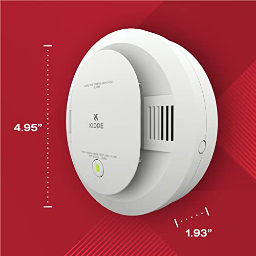 AA Battery Powered Smoke & Carbon Monoxide Detector, 2 Pack L72627