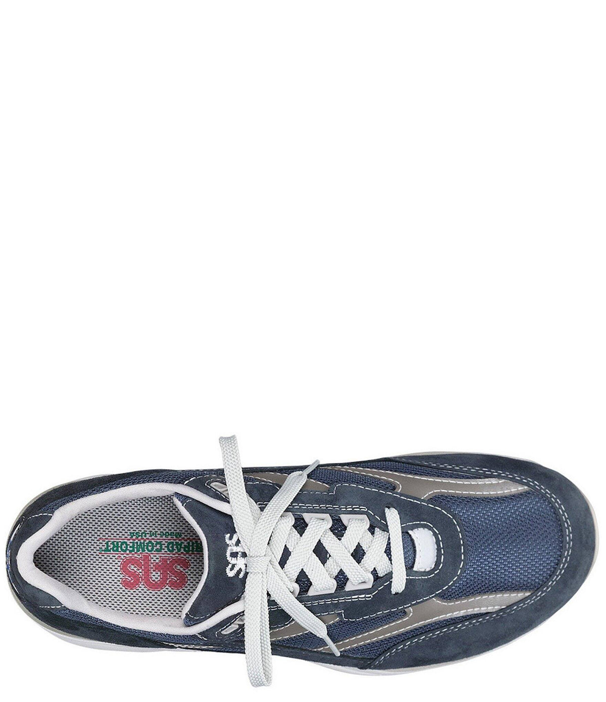 White 6 Wide Mesh Shoes O40207