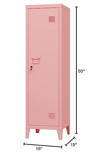 Metal Storage Cabinet with Doors and Shelves N8615