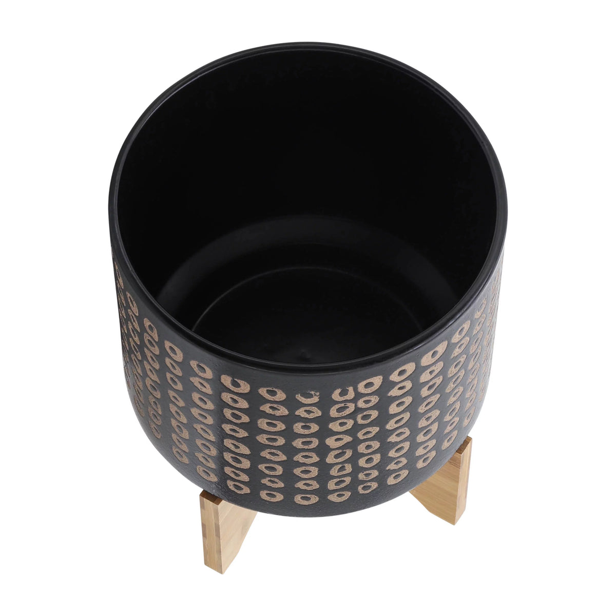 Ceramic Planter On Stand Z59957