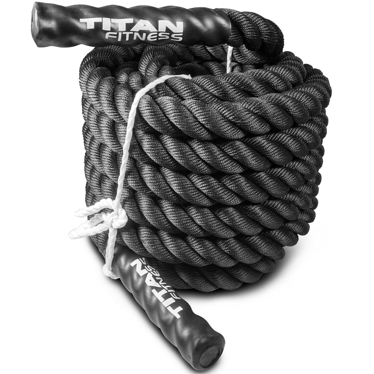 40 Ft Heavy Battle Rope 1.5 Inch Black F1806