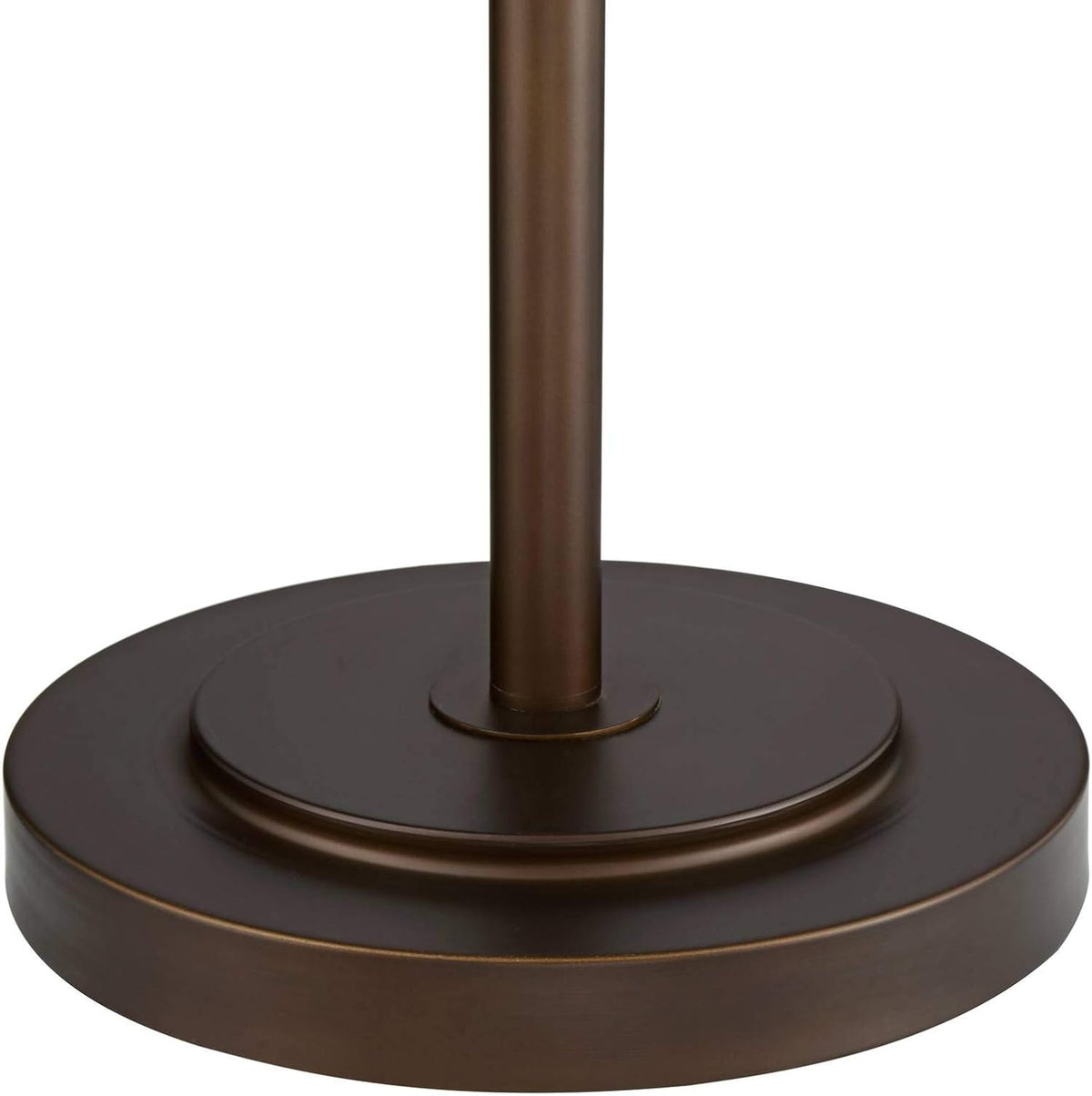 Oil Rubbed Bronze Clear Glass Floor Lamp Torchiere 72.5" Tall S223