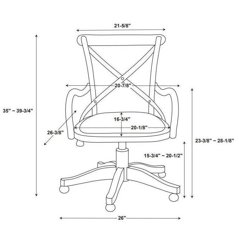 Caf Office Chair C8059