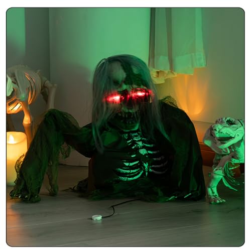 Zombie Decoration with Glowing Eyes and Sounds G675