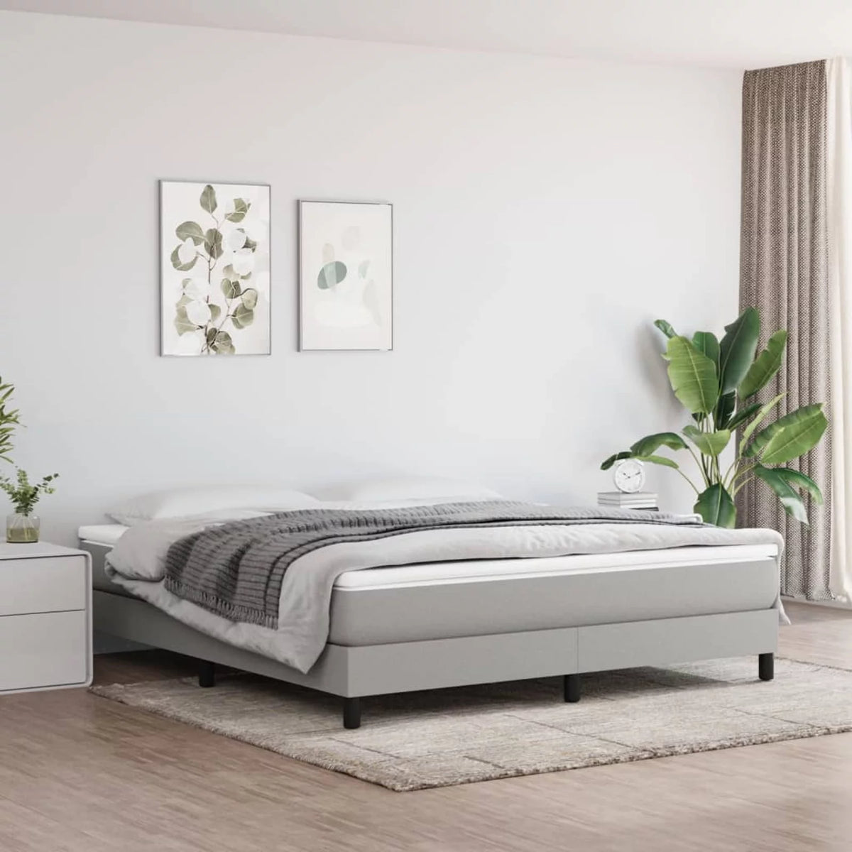 King Fabric Pocket Spring Bed N233424