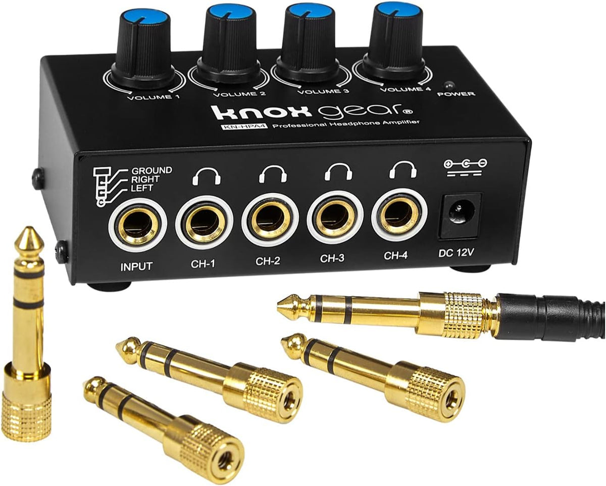 12-Channel Mixer with Headphone Amp, 4 XLR Cables, and 2 Breakout Cables Bundle C469191