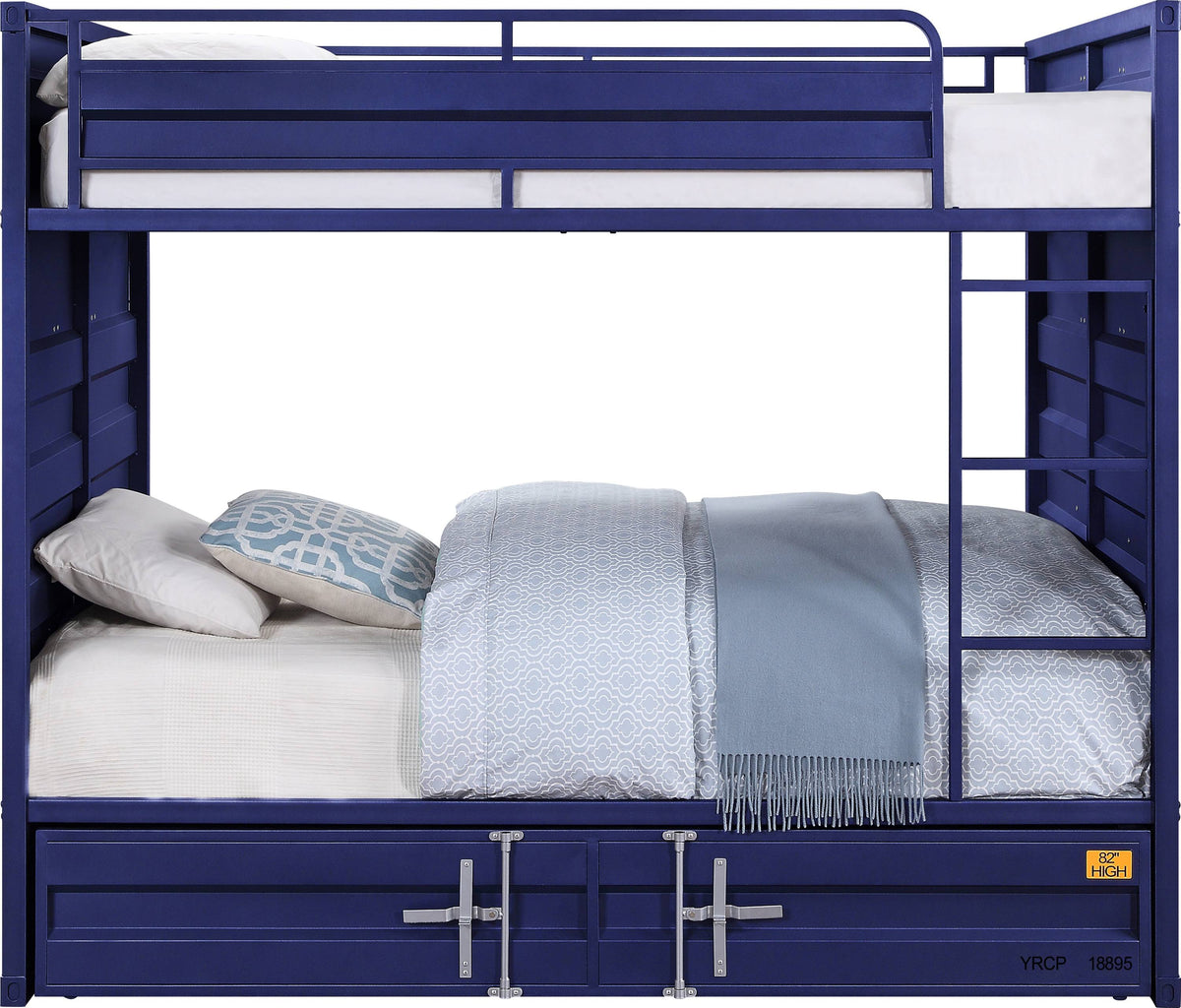 Blue Twin Trundle I611