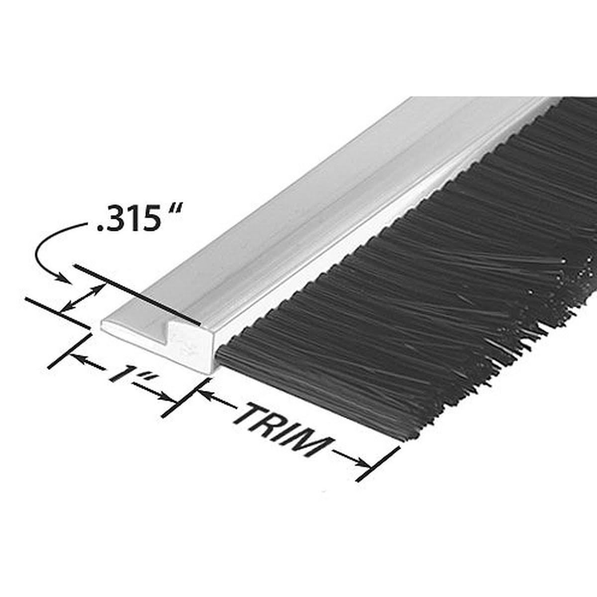 Stapled Set Strip Brush, PVC, Length 72 in X334