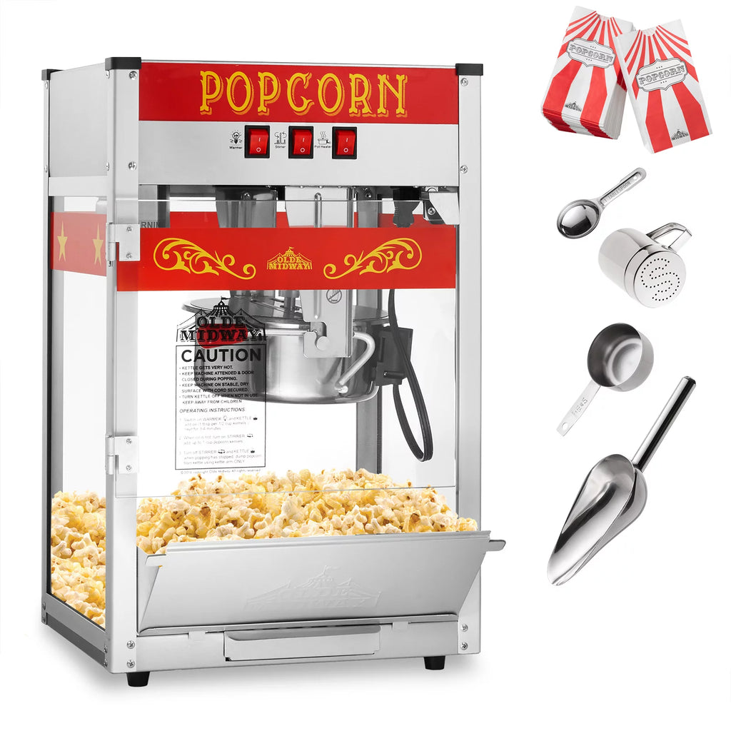 Commercial Popcorn Machine with 8 Ounce Kettle X462