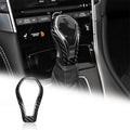 Carbon Fiber Gear Shift Knob Cover Sticker Pack of 2 I98477