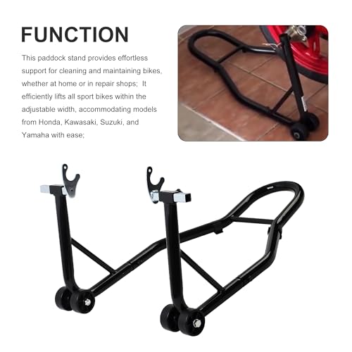 Heavy Duty Motorcycle Rear Wheel Lift Swingarm Spool Paddock Stand Z499254