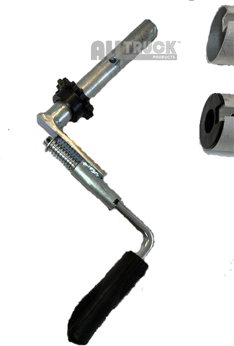 Manual Hand Crank Tarp Roller with Lock Lever X87066