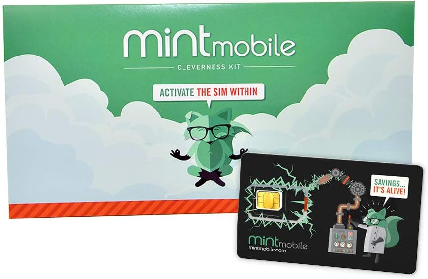 10GB 5G • 4G LTE Data + Unlimited Talk & Text for 3 Months GSM SIM Card A31725