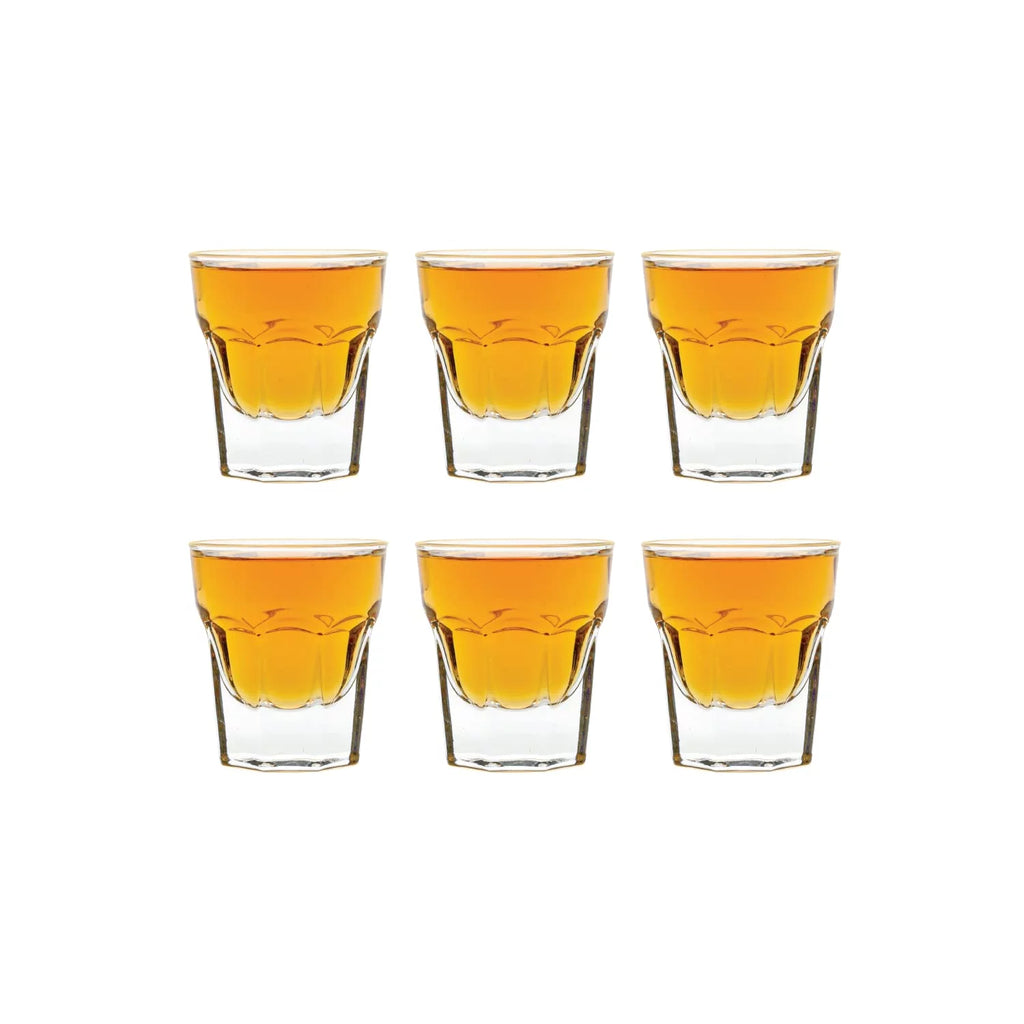 1 Ounce Shot Glasses Set of 6 K425