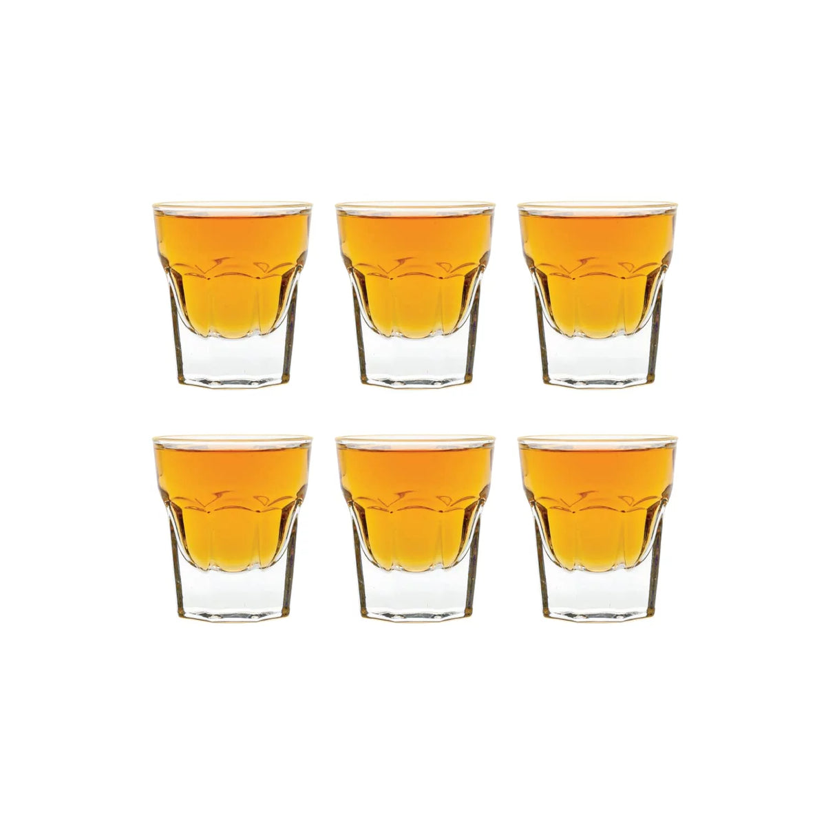 1 Ounce Shot Glasses Set of 6 K425