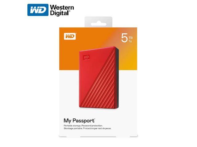 5tb Portable Hard Drive Red D96926