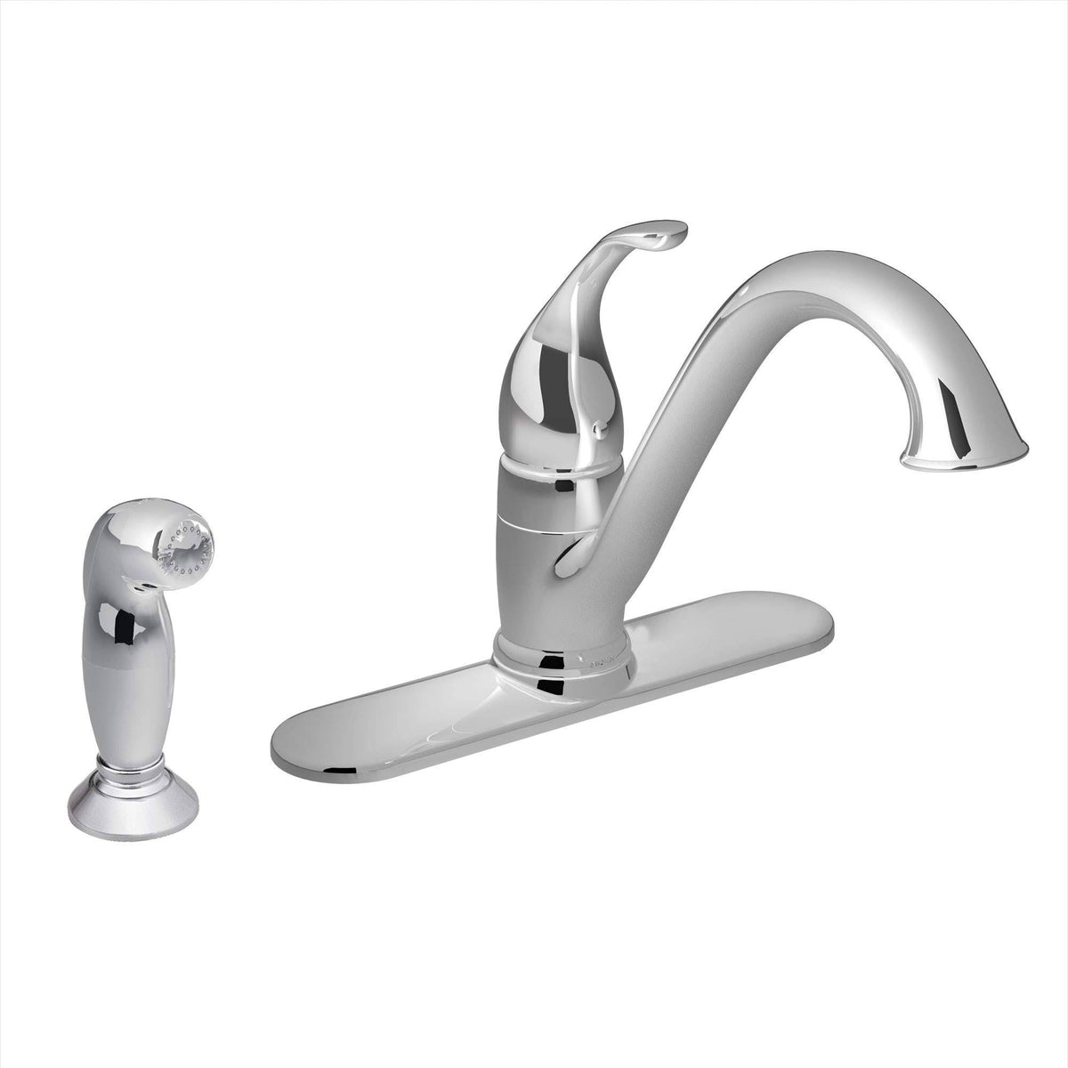 Chrome One Handle Kitchen Faucet E149