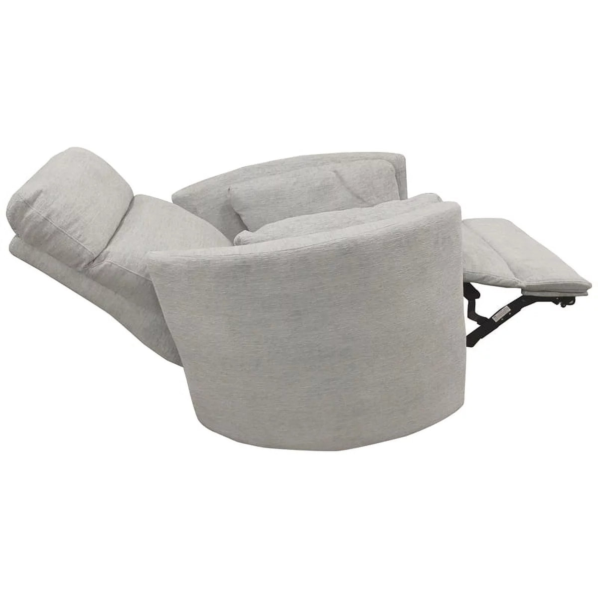 Polyester Power Swivel Glider Recliner O6559