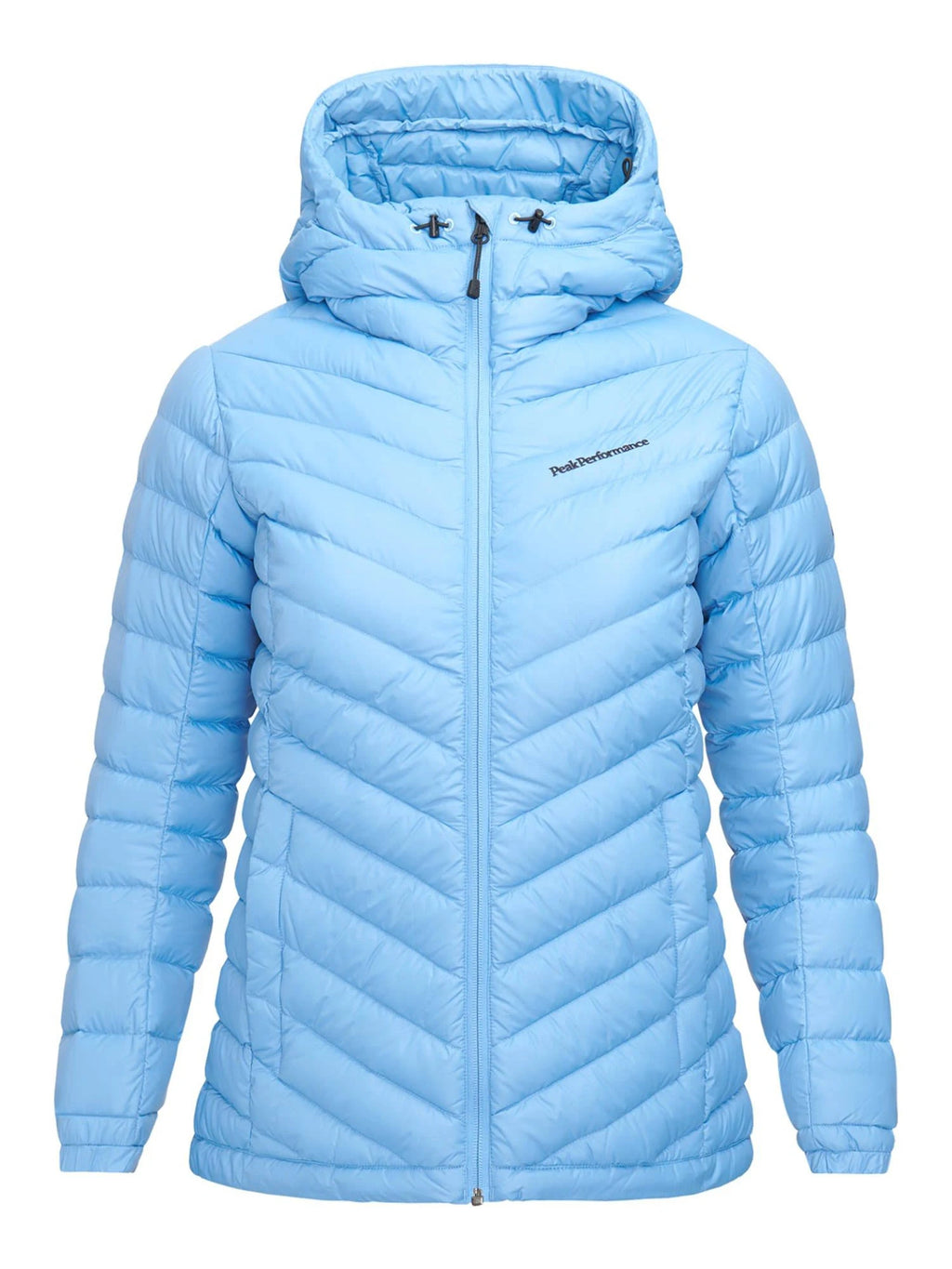 Blue Down Hood Jacket Q195120