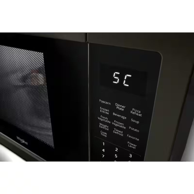 1.6 cu. ft. Black Stainless Countertop Microwave U921279