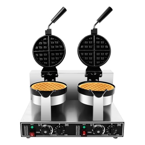 2400W Double-Head Non-Stick Belgian Waffle Maker G34603