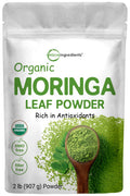 Organic Moringa Oleifera Leaf Powder 2 Pounds Vegan A907
