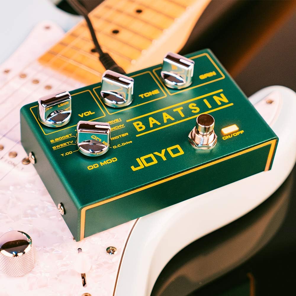 Overdrive & Distortion Pedal with 8 Classic OD/DS Sounds for Electric Guitar, Pack of 2 G71851