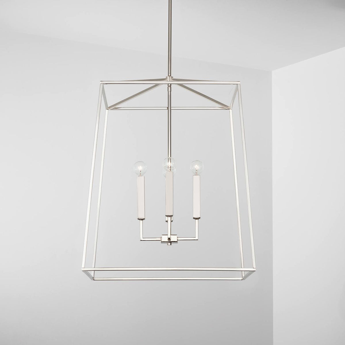 Polished Nickel 4 Light Foyer S4151