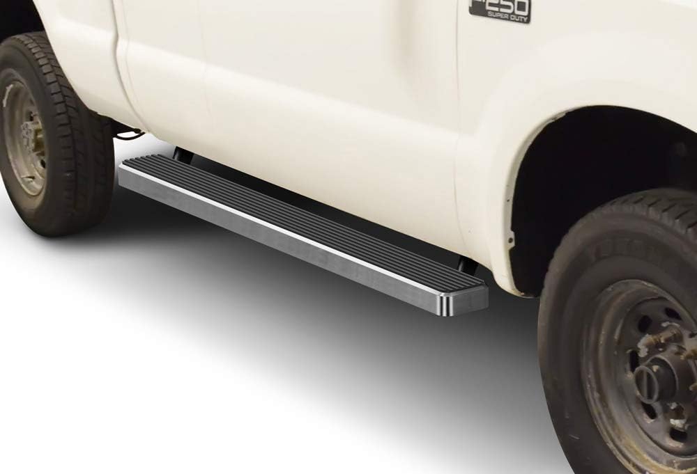 304 Stainless Steel Polished Silver 5 inches Running Boards N46637