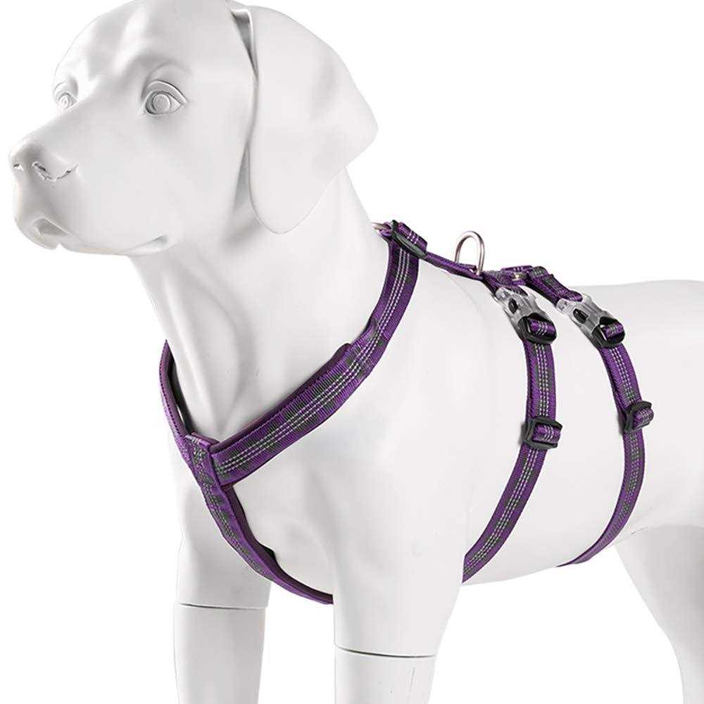 Double H Trail Runner Polyester Reflective No Pull Dog Harness Q676