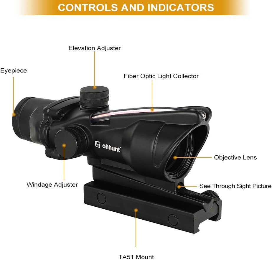 4x32 Illuminated Rifle Scope E2257