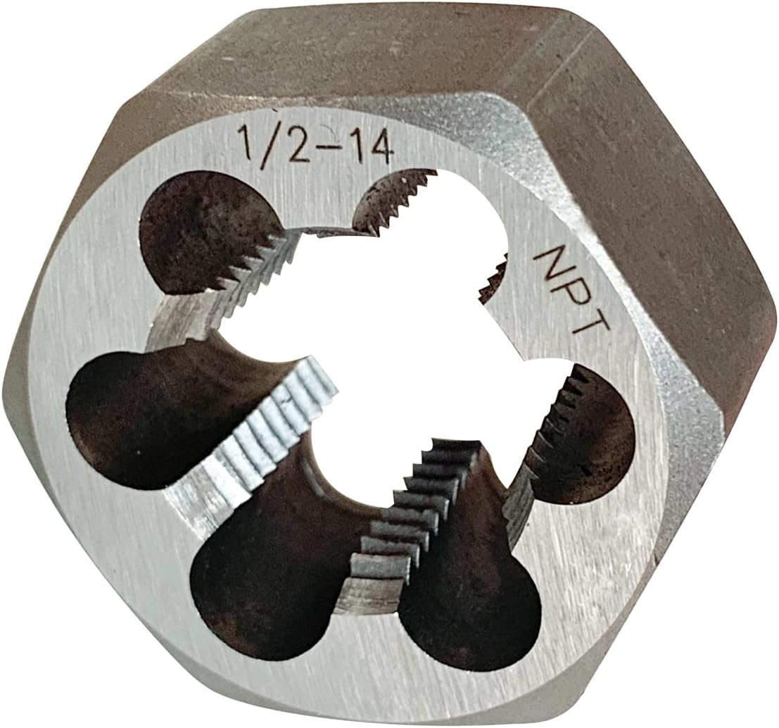 6 Pcs Carbon Steel Pipe Hex Die Set D672465